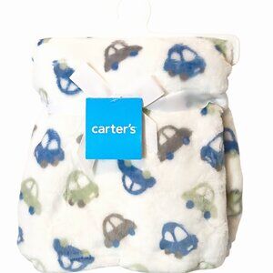 Carter's Nojo Cars Security Lovey Blanket 30" X 40" New